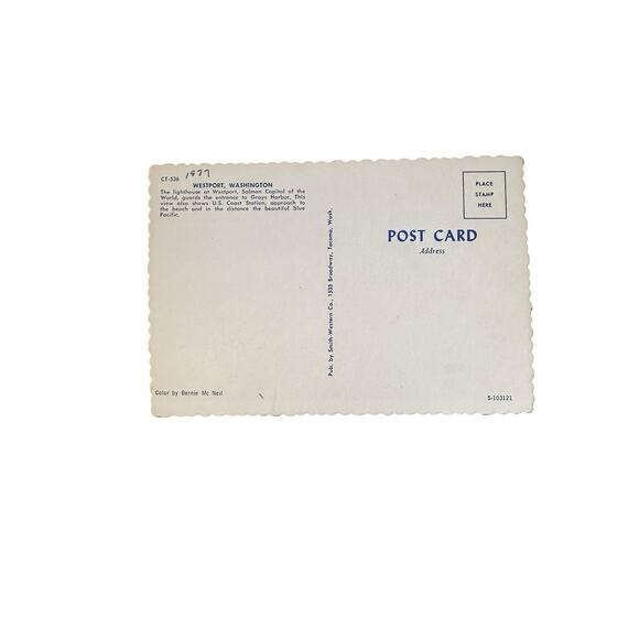 Lot of 5 Vintage Scenery Nature Scalloped Edges Postcards - Picture 6 of 12